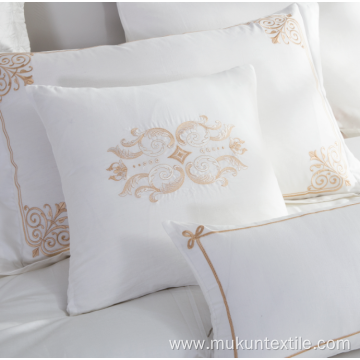 Custom luxury microfiber embroidery lace comforters